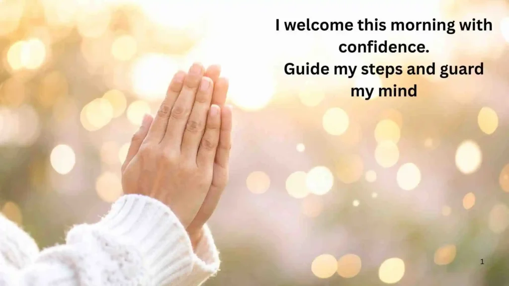 Powerful Morning Prayer for Protection and Guidance