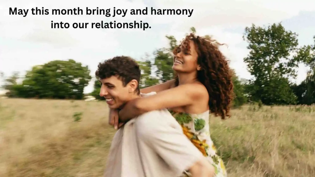 Biblical New Month Wishes for Love