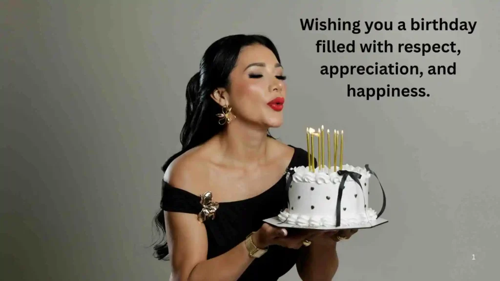 Professional Birthday Wishes for Boss Lady