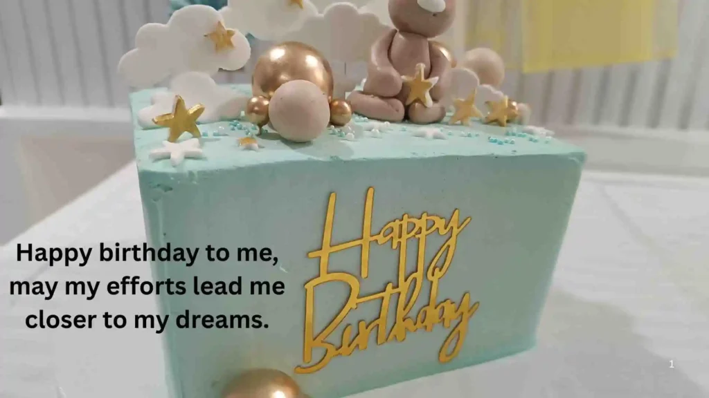 Inspirational Birthday Wishes to Myself for Success