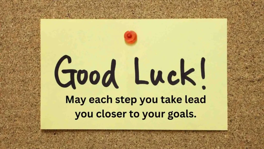 Best of Luck Wishes for Career (job, exams, success wishes)