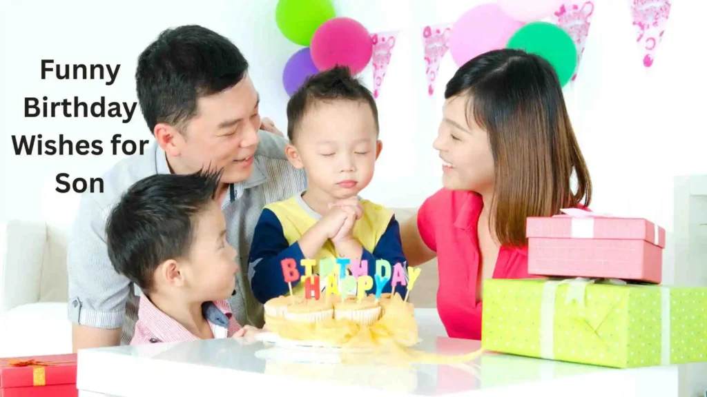Funny Birthday Wishes for Son